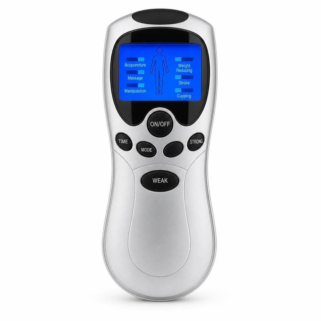 VitalCare, masajeador digital de electroestimulación, vista frontal